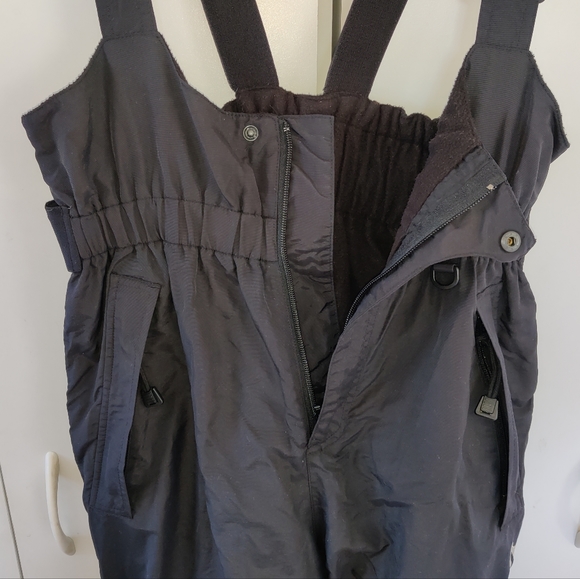 Serac Ski Snowboard Bib Size Large Black - Picture 3 of 12